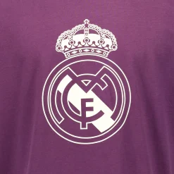 Sport Design Sweden AB Mens Color Crest T-Shirt Purple Real Madrid^ T-Shirts