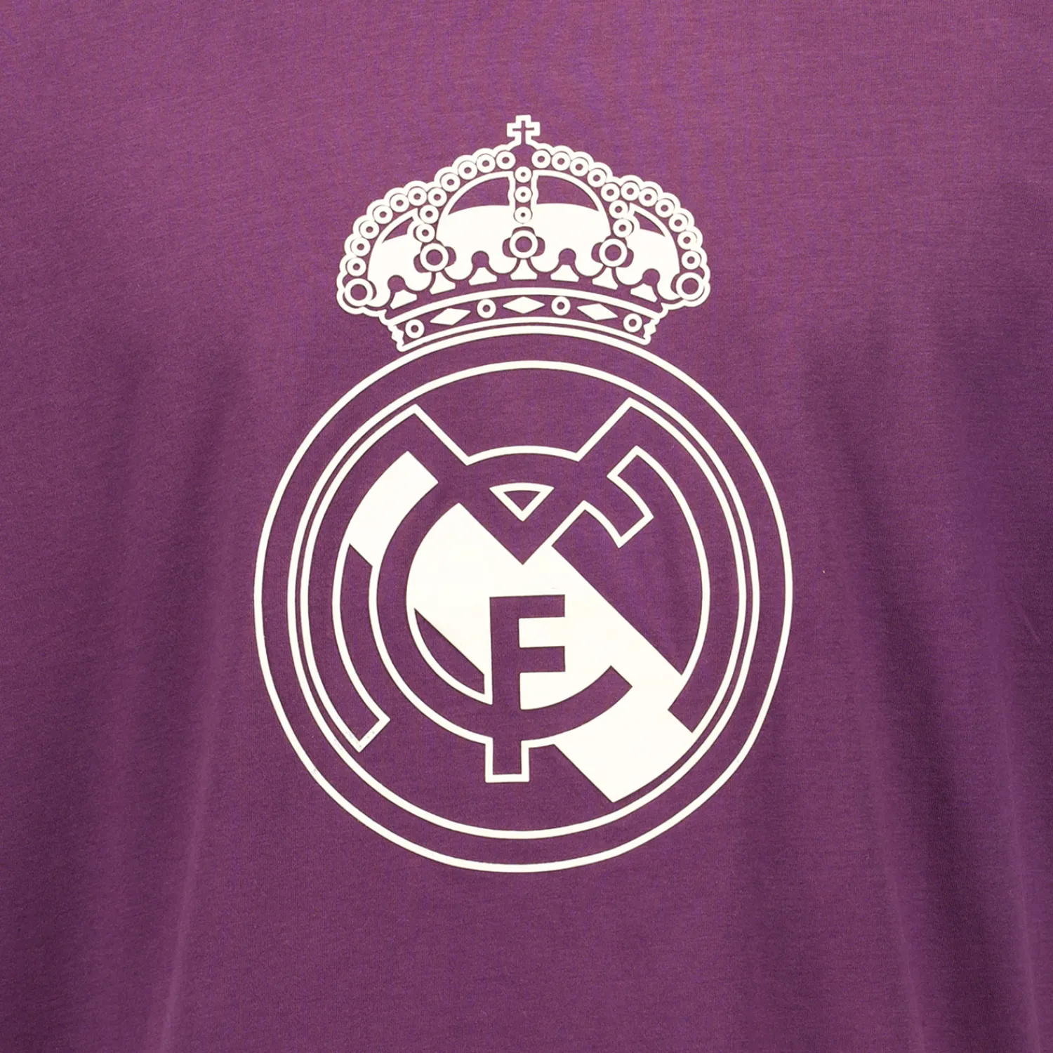 Sport Design Sweden AB Mens Color Crest T-Shirt Purple Real Madrid^ T-Shirts