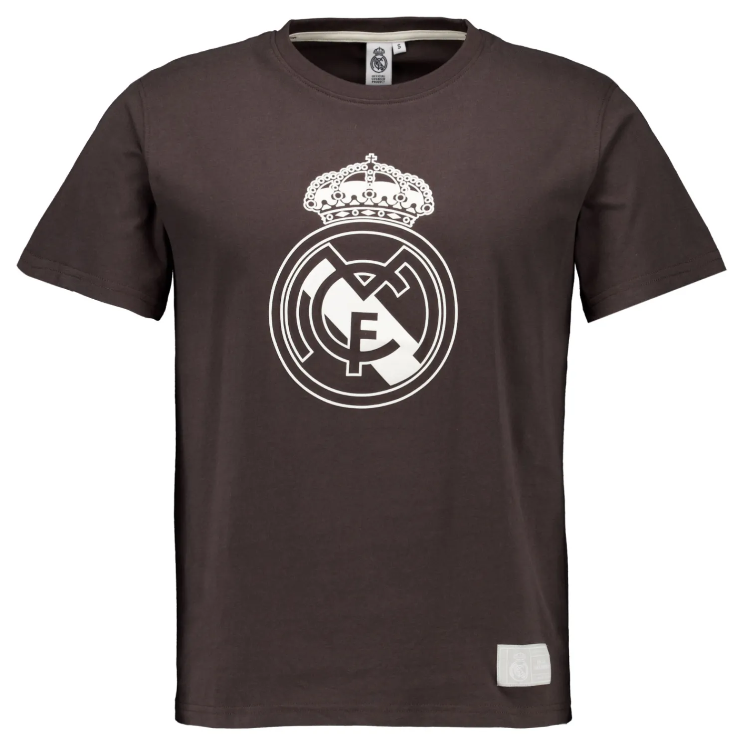 Sport Design Sweden AB Mens Color Crest T-Shirt Washed Black Real Madrid^ T-Shirts