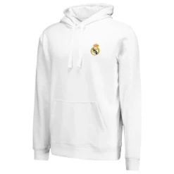 OSDM Mens ECO Essentials Real Madrid Color Crest Hoodie White^ Sweatshirts
