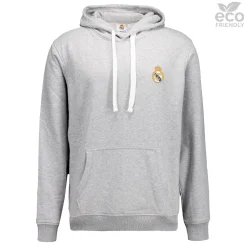 OSDM Mens ECO Essentials Real Madrid Color Crest Hoodie Light Grey^ Sweatshirts