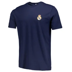 OSDM Mens ECO Essentials Real Madrid Color Crest T Shirt Navy^ Polos|T-Shirts
