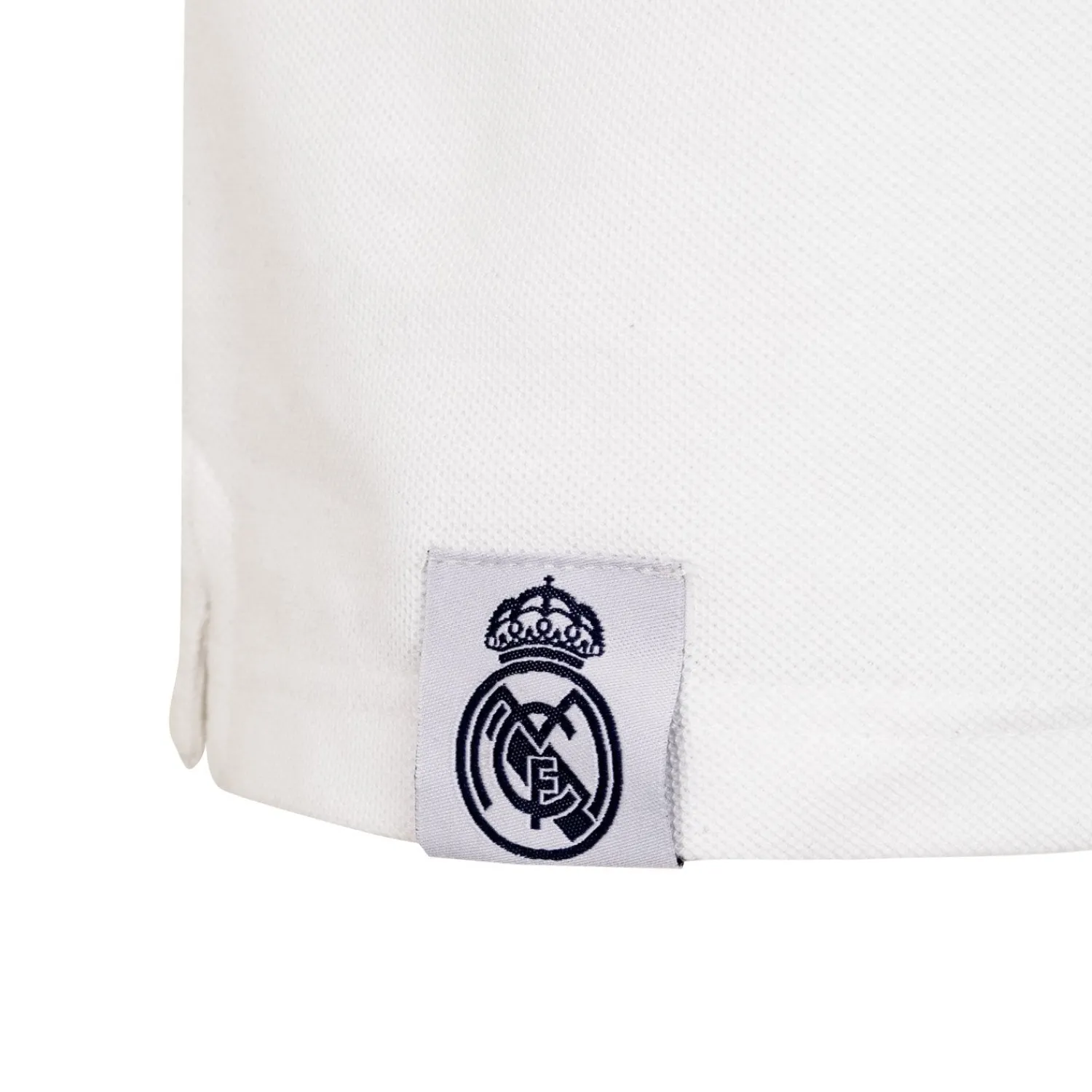 T&F Mens Essentials Color Crest Polo White^ Polos