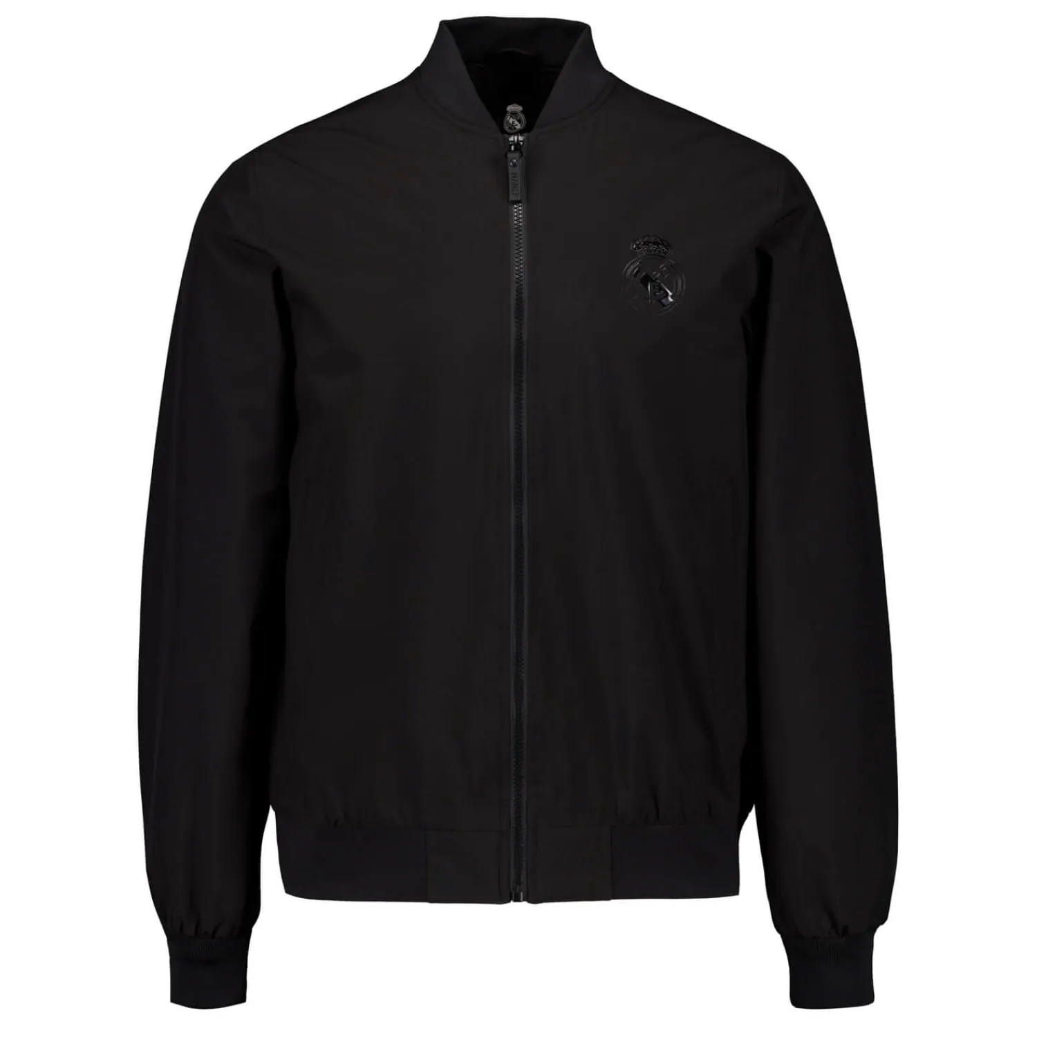MBA Solutions Mens Outerwear Bomber Jacket Black Real Madrid^ Jackets
