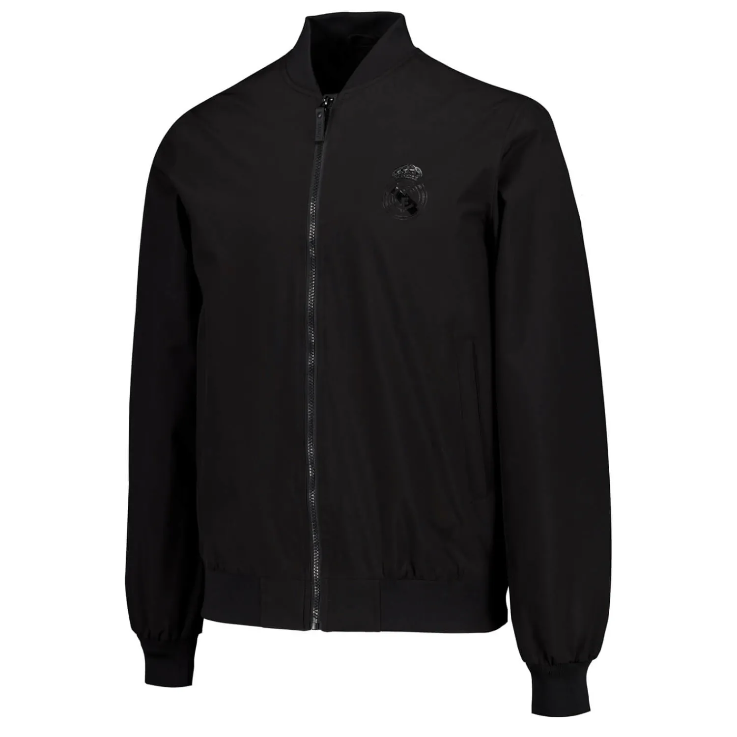 MBA Solutions Mens Outerwear Bomber Jacket Black Real Madrid^ Jackets