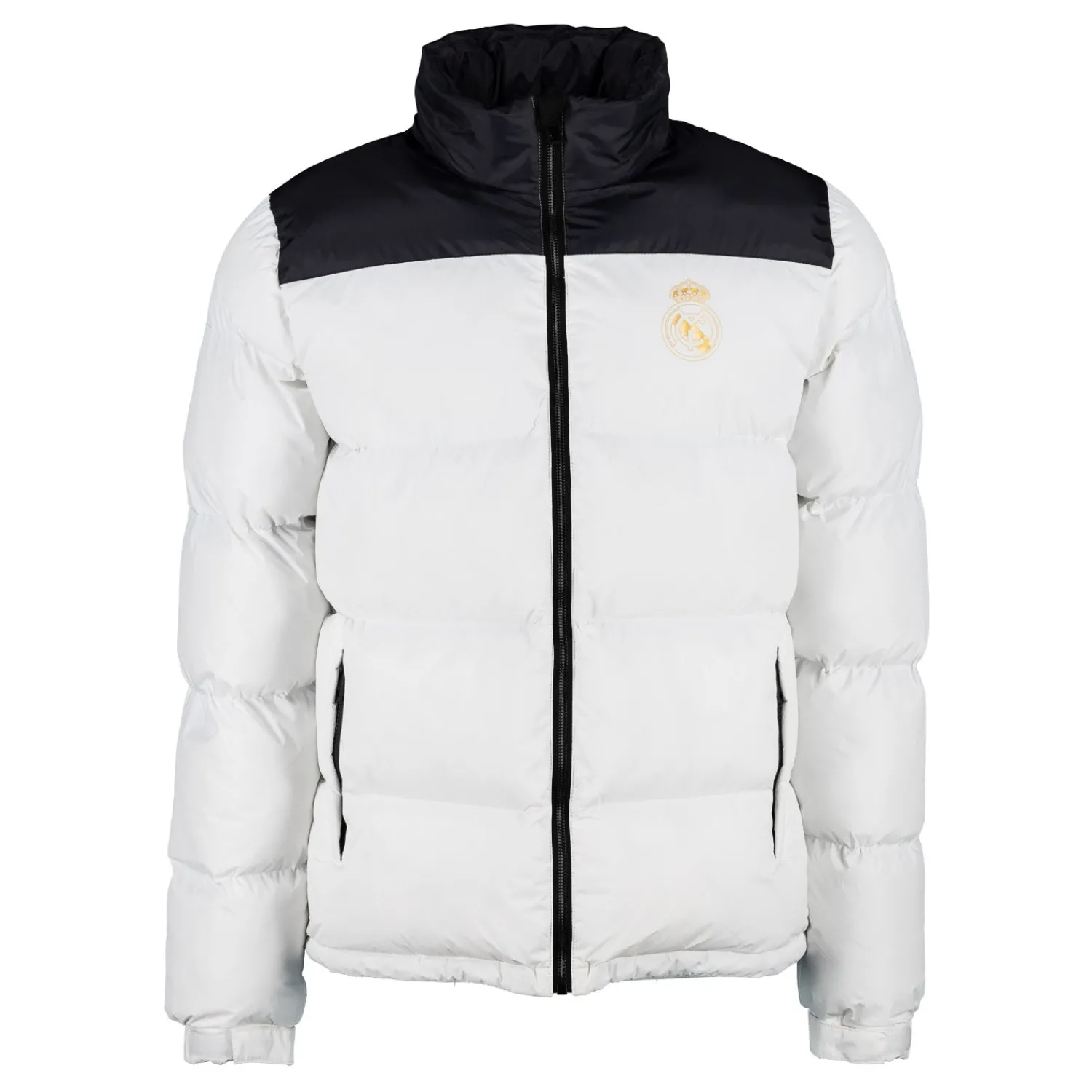 MBA Solutions Mens Outerwear Color Block Puffer Jacket Anorak White^ Jackets