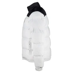 MBA Solutions Mens Outerwear Color Block Puffer Jacket Anorak White^ Jackets