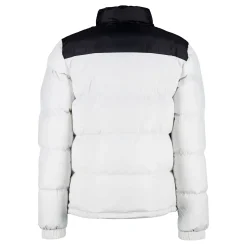 MBA Solutions Mens Outerwear Color Block Puffer Jacket Anorak White^ Jackets