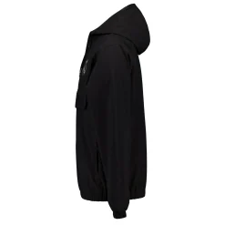 MBA Solutions Mens Outerwear Hooded Lightweight Anorak Black Real Madrid^ Jackets