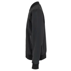 MBA Solutions Mens Outerwear Light Bomber Jacket Monocolor Black^ Jackets