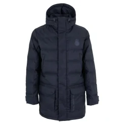 MBA Solutions Mens Outerwear Long Padded Parka Coat Navy^ Jackets
