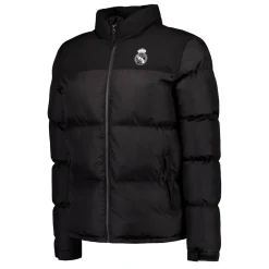 MBA Solutions Mens Outerwear Padded Jacket Black Real Madrid^ Jackets