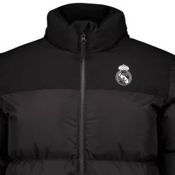MBA Solutions Mens Outerwear Padded Jacket Black Real Madrid^ Jackets
