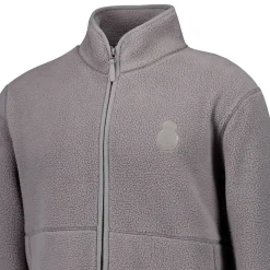 MBA Solutions Mens Outerwear Sherpa Jacket Grey Real Madrid^ Jackets