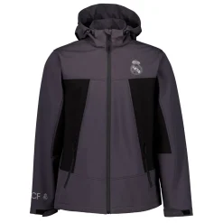 MBA Solutions Mens Outerwear Softshell Jacket Dark Grey Real Madrid^ Jackets