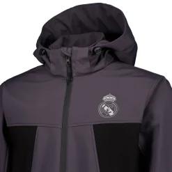 MBA Solutions Mens Outerwear Softshell Jacket Dark Grey Real Madrid^ Jackets