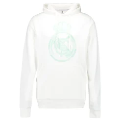 Foundry Mens Pastel Crest Hoodie White Real Madrid^ Sweatshirts