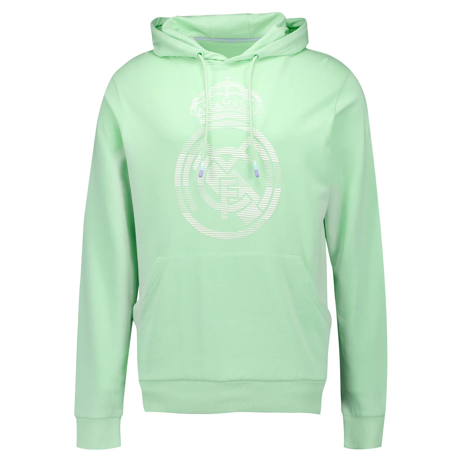 Foundry Mens Pastel Crest Hoodie Green Real Madrid^ Sweatshirts