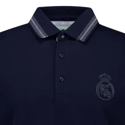 Foundry Mens Pastel Multi Tipped Polo Shirt Navy Real Madrid^ Polos