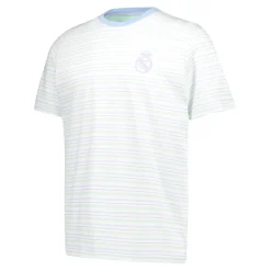 Foundry Mens Pastel Single T-Shirt Y/D Stripe Tee Light Real Madrid^ T-Shirts
