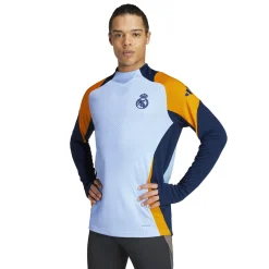 Adidas España, S.A.U Mens Pro Training Top 24/25 Blue^ Sweatshirts|Tracksuits