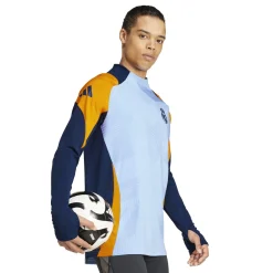 Adidas España, S.A.U Mens Pro Training Top 24/25 Blue^ Sweatshirts|Tracksuits