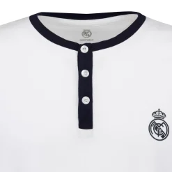 OSDM Mens Real Madrid White Dreams Pijama Set T-Shirt & Fleece Pants Navy^ T-Shirts|Nightwear