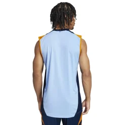 Adidas España, S.A.U Mens Training Sleeveless Shirt 24/25 Blue^ T-Shirts