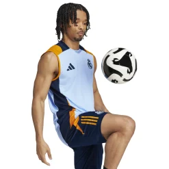 Adidas España, S.A.U Mens Training Sleeveless Shirt 24/25 Blue^ T-Shirts