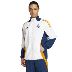 Adidas España, S.A.U Mens Training Tracksuit Jacket 24/25 White^ Tracksuits|Jackets