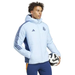 Adidas España, S.A.U Mens Training Winter Jacket 24/25 Blue^ Jackets|Jackets
