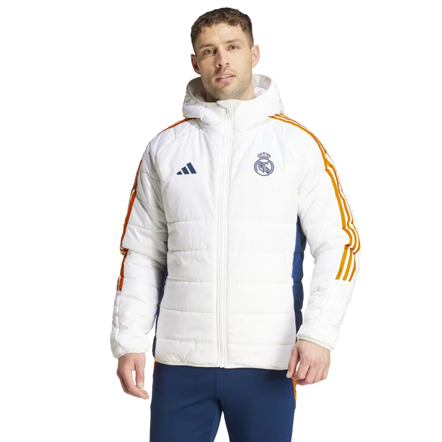 Adidas España, S.A.U Mens Training Winter Jacket 24/25 White^ Jackets|Jackets