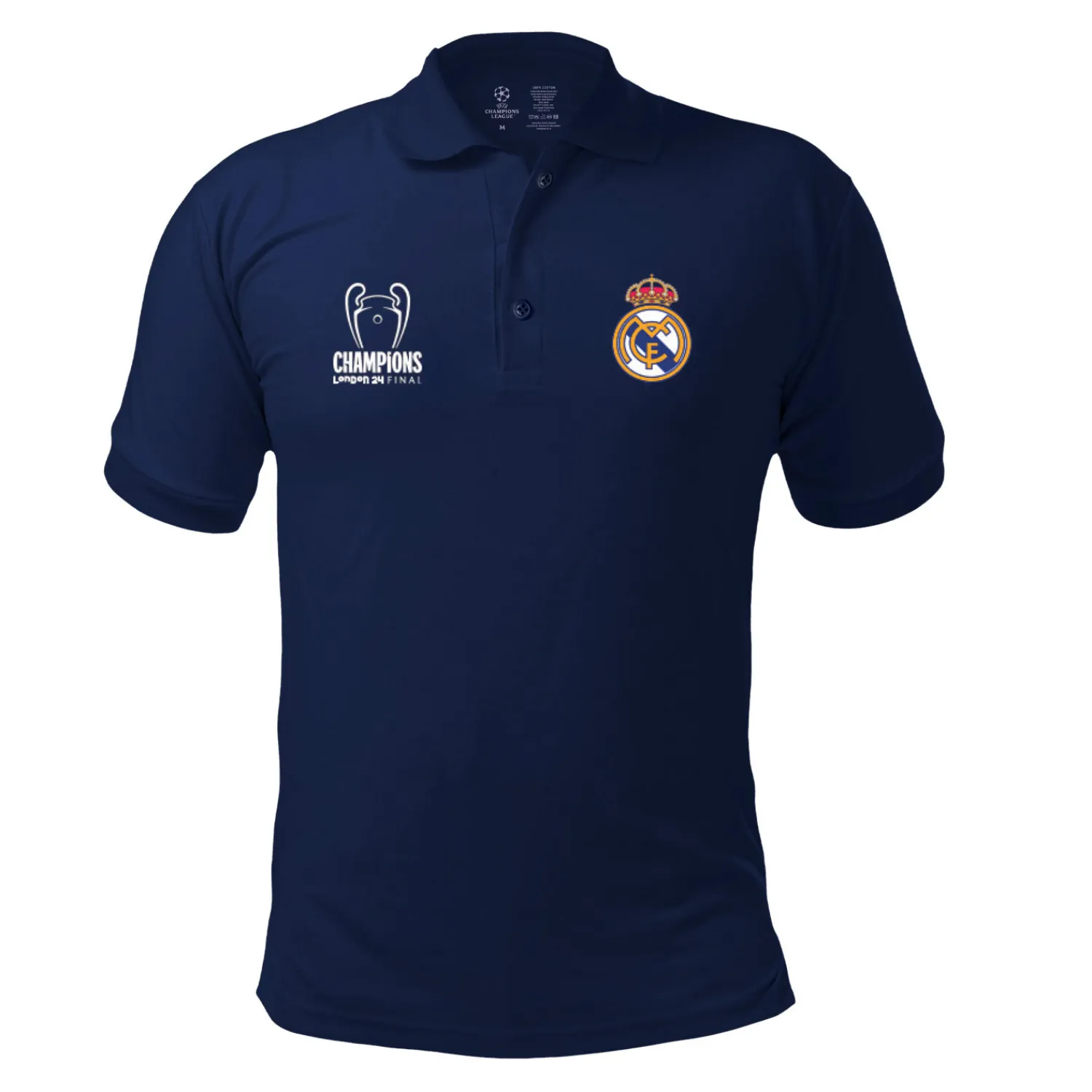 The Great Branding Company Mens UCL Champions 15 Polo Navy^ Polos