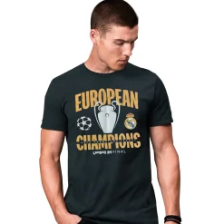 The Great Branding Company Mens UCL Champions 15 T-Shirt Black^ T-Shirts