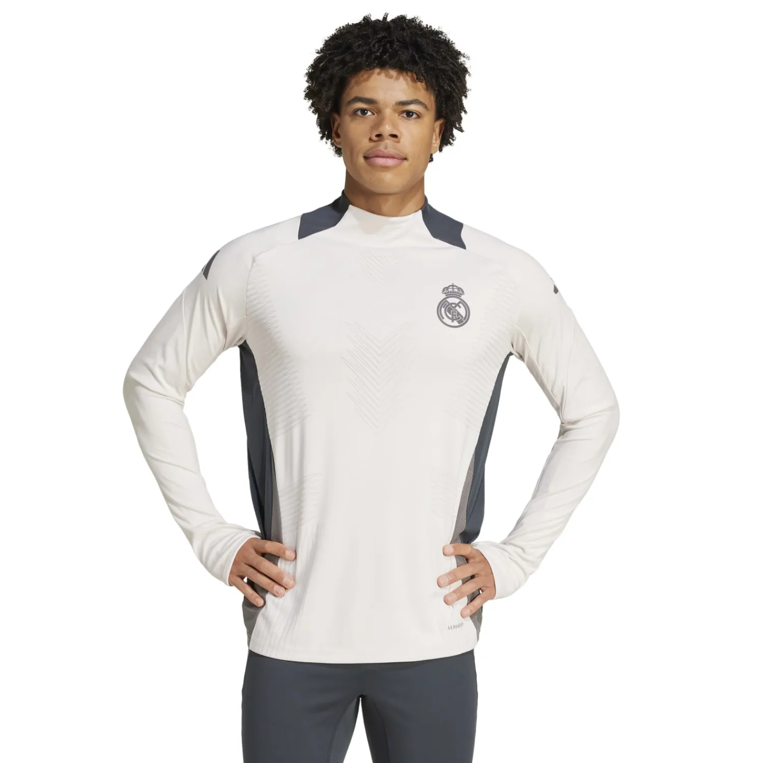Adidas España, S.A.U Mens UCL Pro Training Top 24/25 Beige^ Tracksuits|Sweatshirts