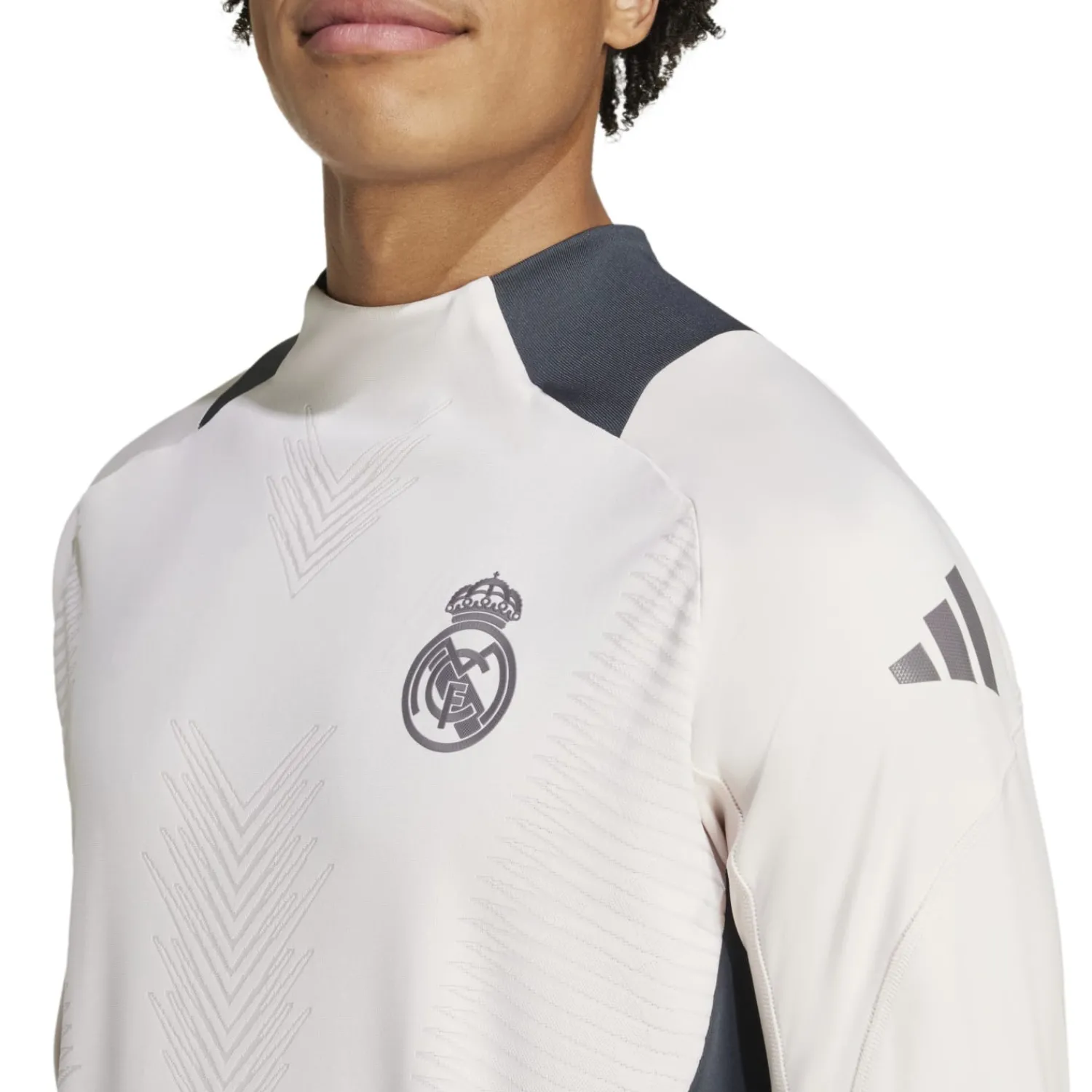 Adidas España, S.A.U Mens UCL Pro Training Top 24/25 Beige^ Tracksuits|Sweatshirts