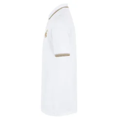OSDM Mens White & Gold Polo^ Polos