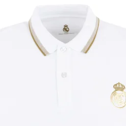 OSDM Mens White & Gold Polo^ Polos