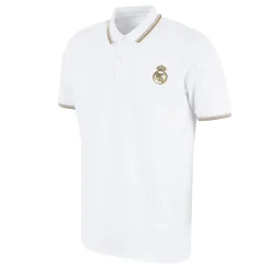 OSDM Mens White & Gold Polo^ Polos