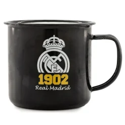JLK Merchandising, S.L. 350ml 1902 Metalic Mug Black Real Madrid^ Glassware & Cups