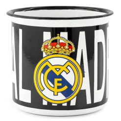 JLK Merchandising, S.L. 350ml Crest Metalic Mug White Real Madrid^ Glassware & Cups