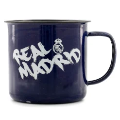 JLK Merchandising, S.L. 350ml Text Metalic Mug Blue Real Madrid^ Glassware & Cups