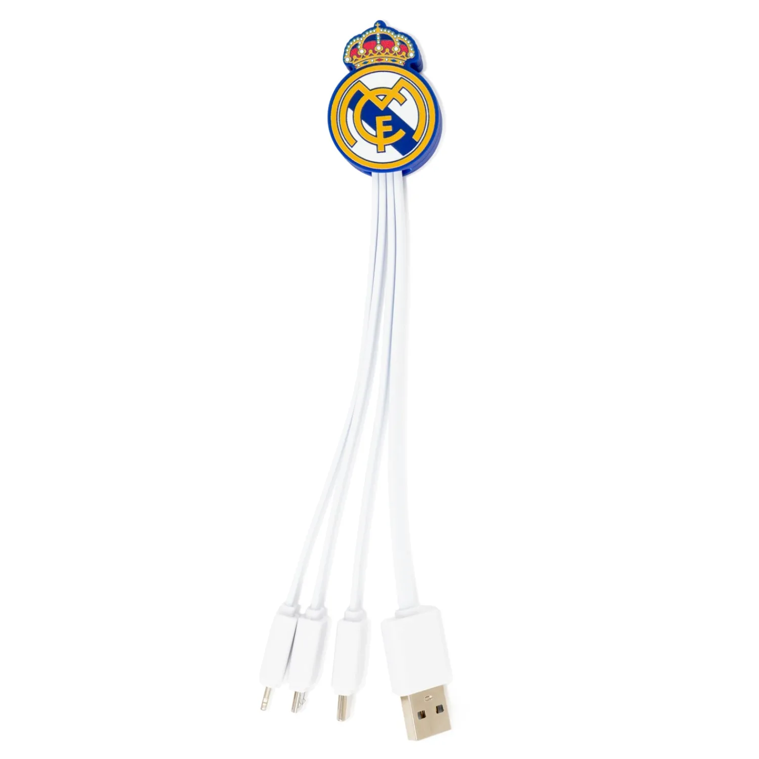 Friendly License S.L. Multicable 3 In 1 Crest Real Madrid^ Electronics