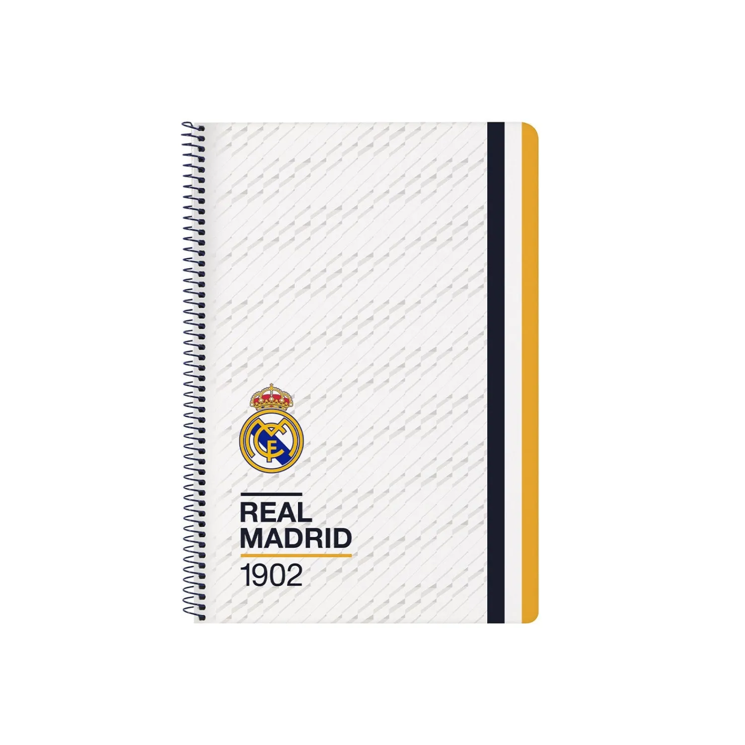 SAFTA S.A. Notebook Folio White/Gold^ Stationery|Back To School