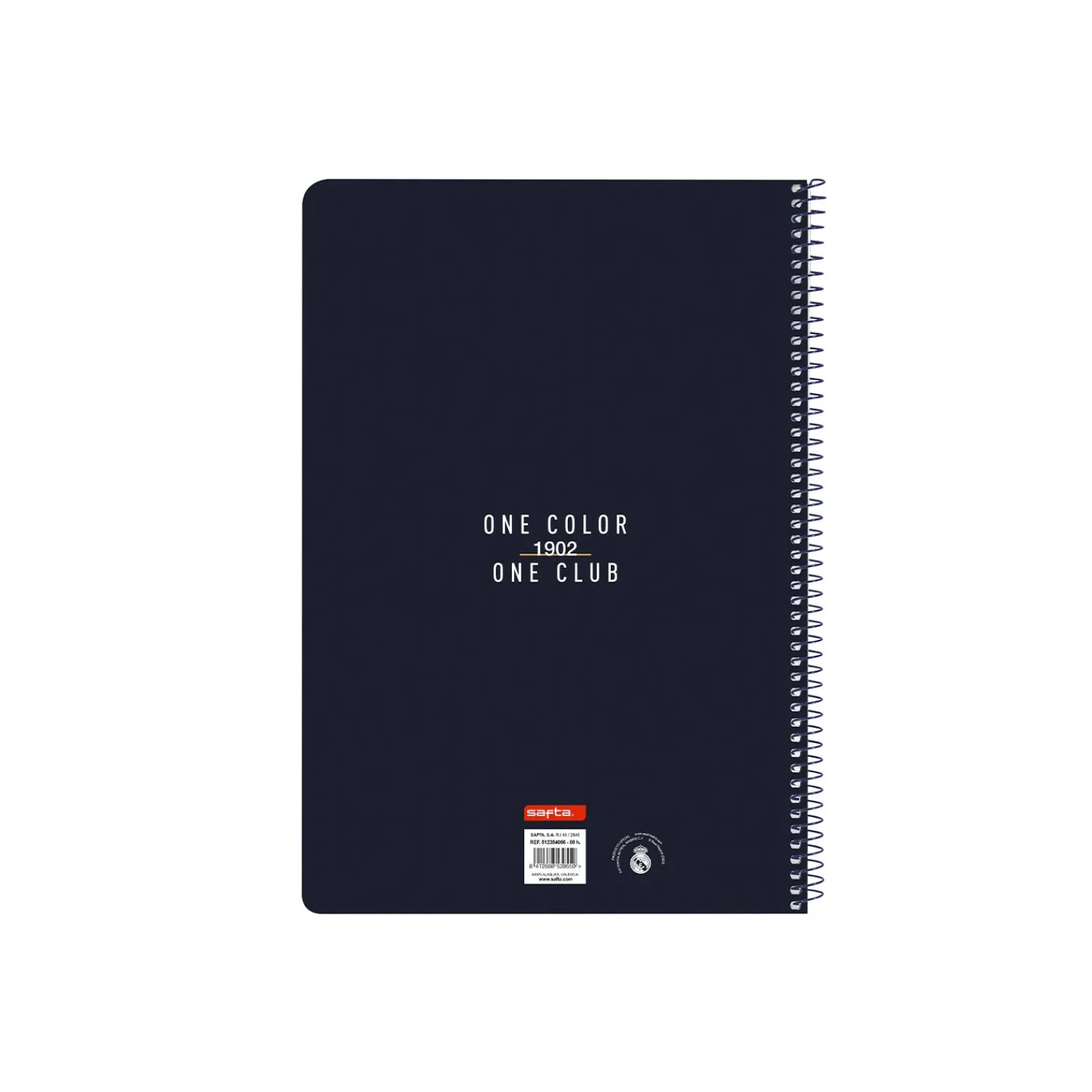 SAFTA S.A. Notebook Folio White/Gold^ Stationery|Back To School
