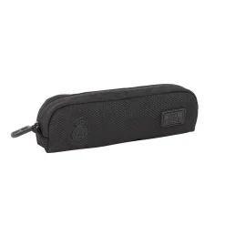 SAFTA S.A. Oval Premium Pencil Case Black Real Madrid^ Bags & Luggage