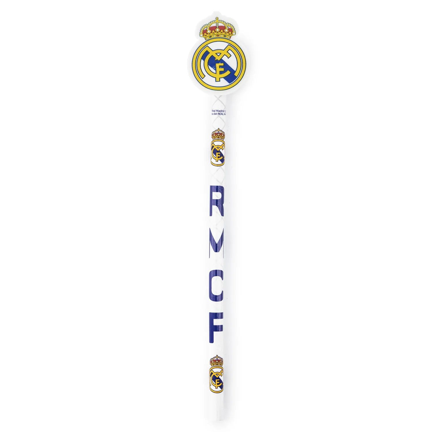 CyP Brands Evolution S.L. Pencil Crest Eraser White Real Madrid^ Stationery