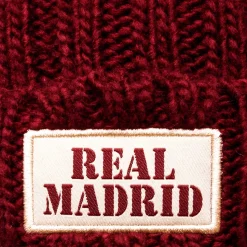 Project Rogers & JLK, S.L. Pompom Beanie Burgundy^ Beanies