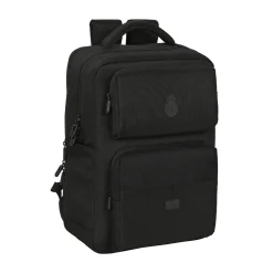 SAFTA S.A. Premium Double Laptop Backpack Black^ Bags & Luggage|Back To School