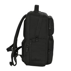 SAFTA S.A. Premium Double Laptop Backpack Black^ Bags & Luggage|Back To School